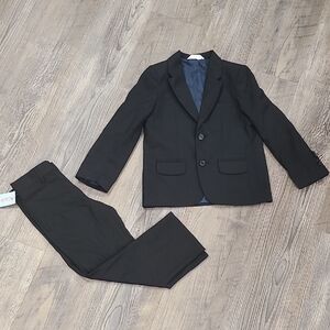 Cat & Jack Boys Black Suit Jacket and Pants Set
